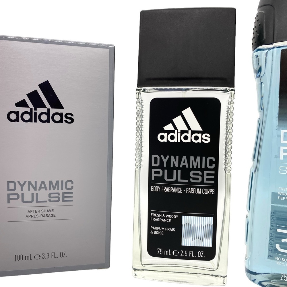 Adidas Dynamic Pulse Men’s 3 Piece Set - Picture 3 of 8
